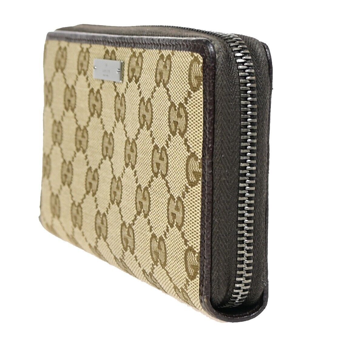 Gucci GG canvas Beige Canvas Wallet Accessories