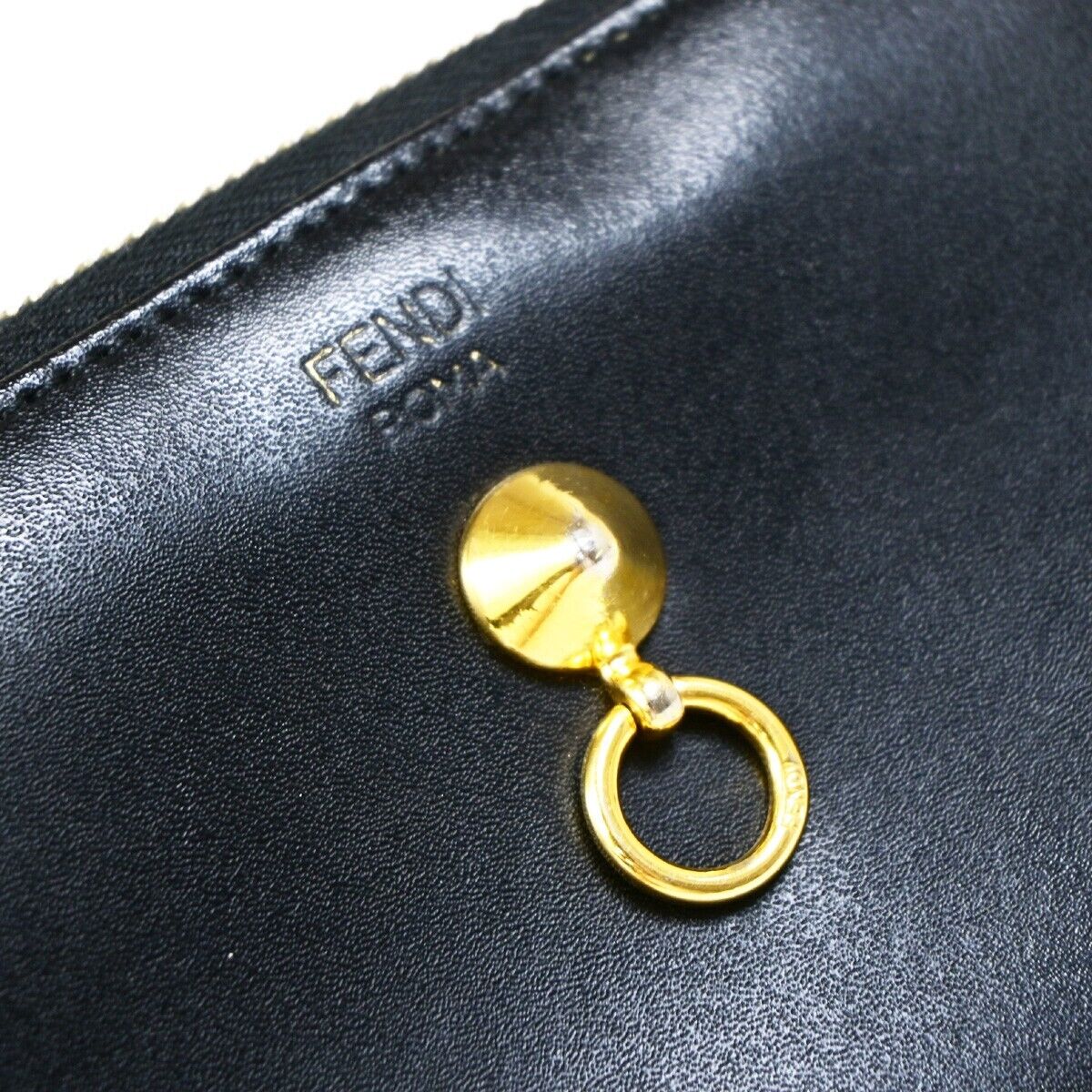 Fendi By The Way Black Leather Wallet Accessories