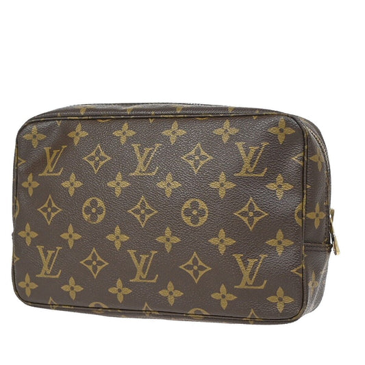 Louis Vuitton Trousse de Toilette Brown Canvas Clutch Bag