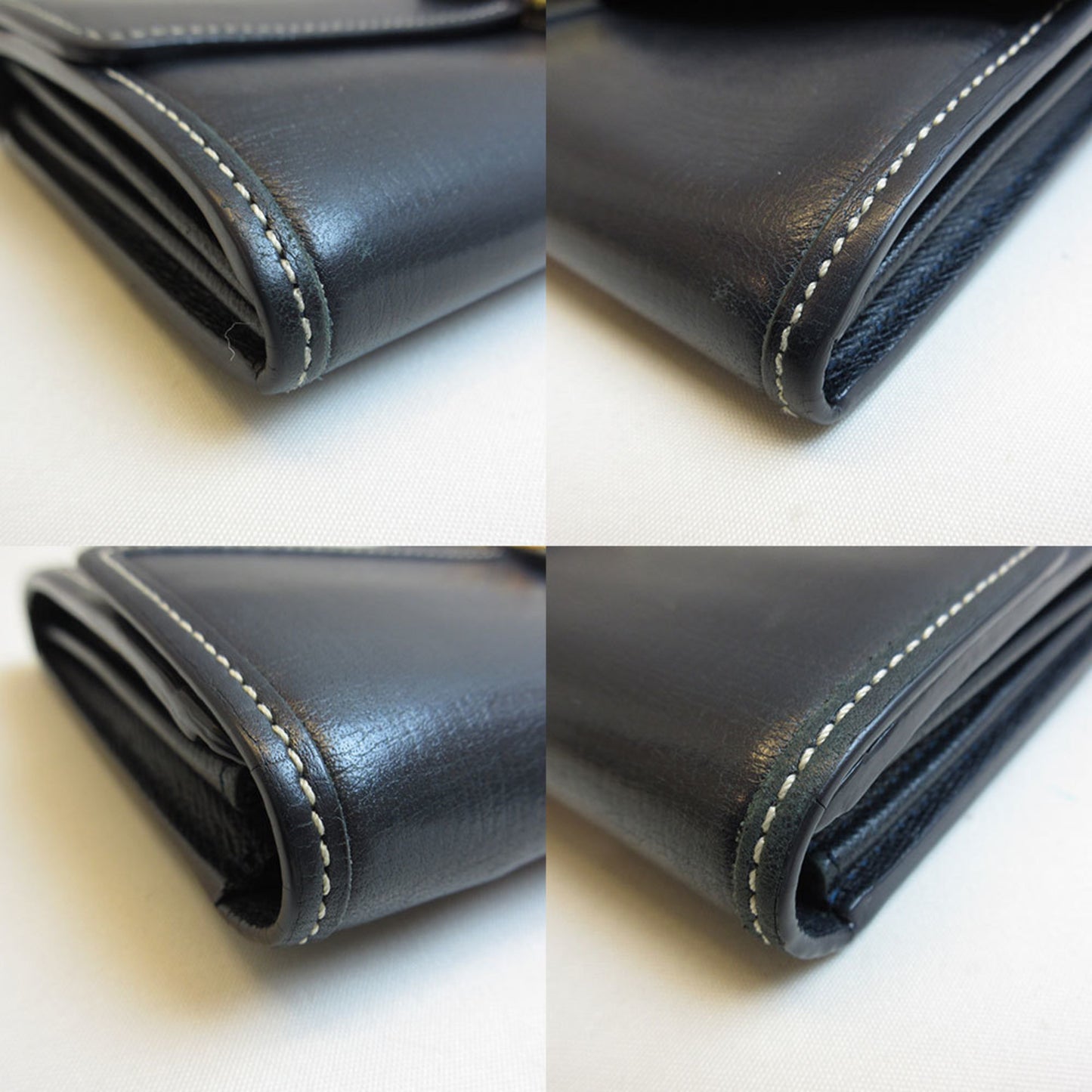 Louis Vuitton Sarah Black Leather Wallet Accessories