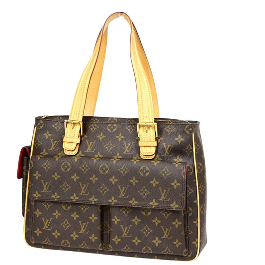 Louis Vuitton Multipli Cité Brown Canvas Shoulder Bag