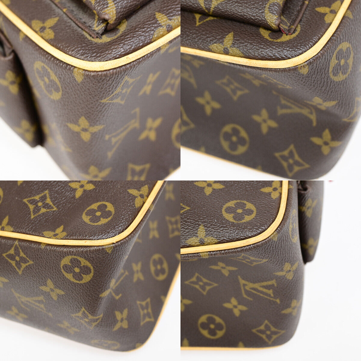 Louis Vuitton Multipli Cité Brown Canvas Shoulder Bag