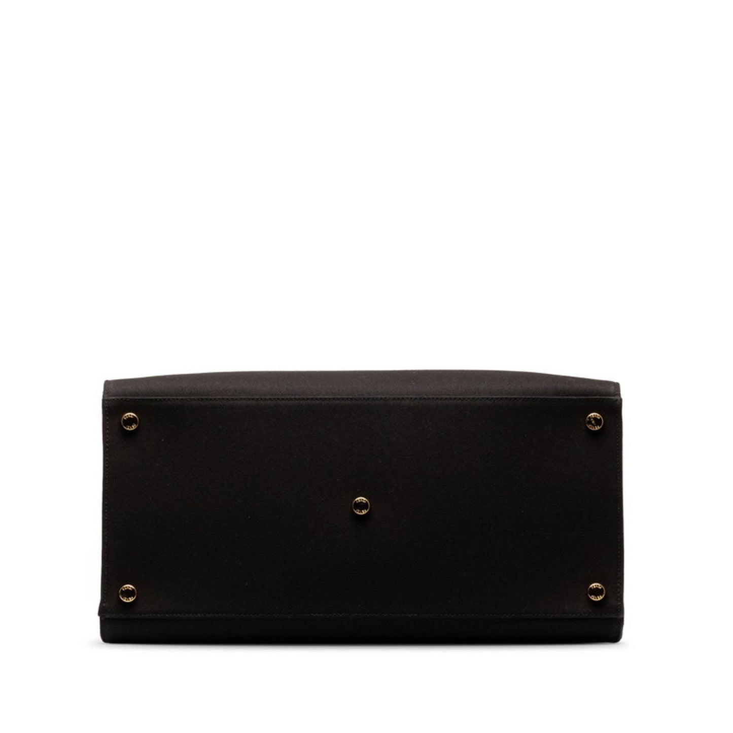 Fendi Black Canvas Shoulder Bag