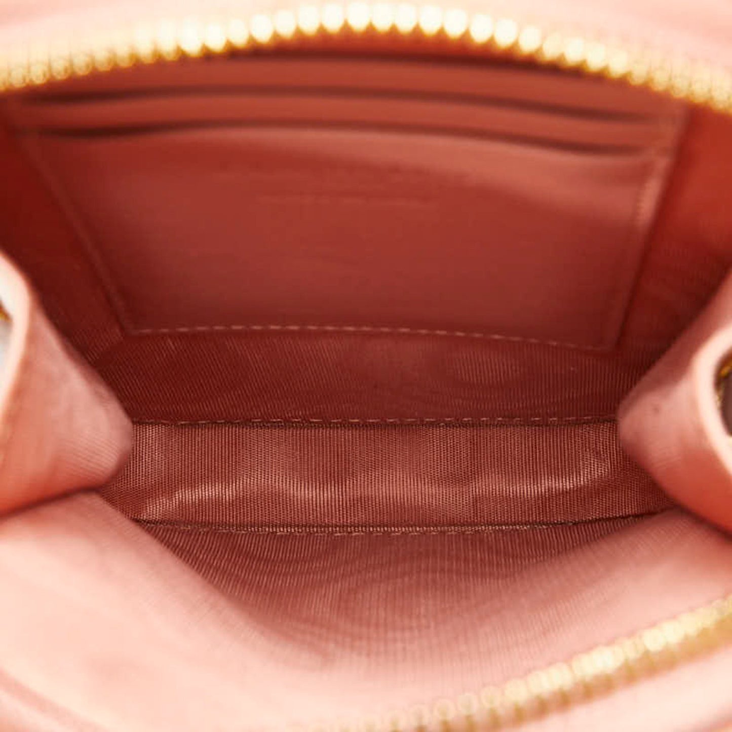 Dior Lady Dior Pink Leather Shoulder Bag