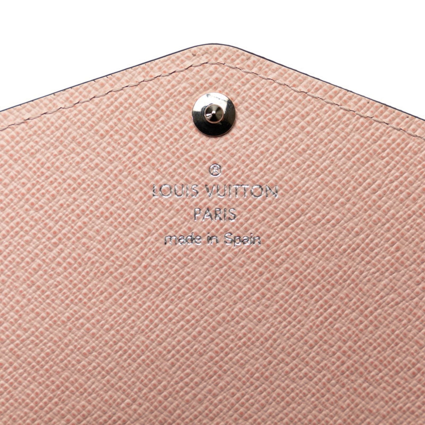 Louis Vuitton Portefeuille Sarah Pink Leather Wallet Accessories