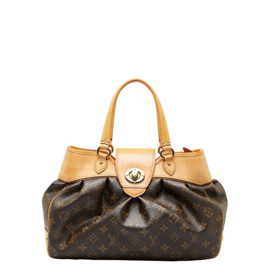 Louis Vuitton Boétie Brown Canvas Hand Bag