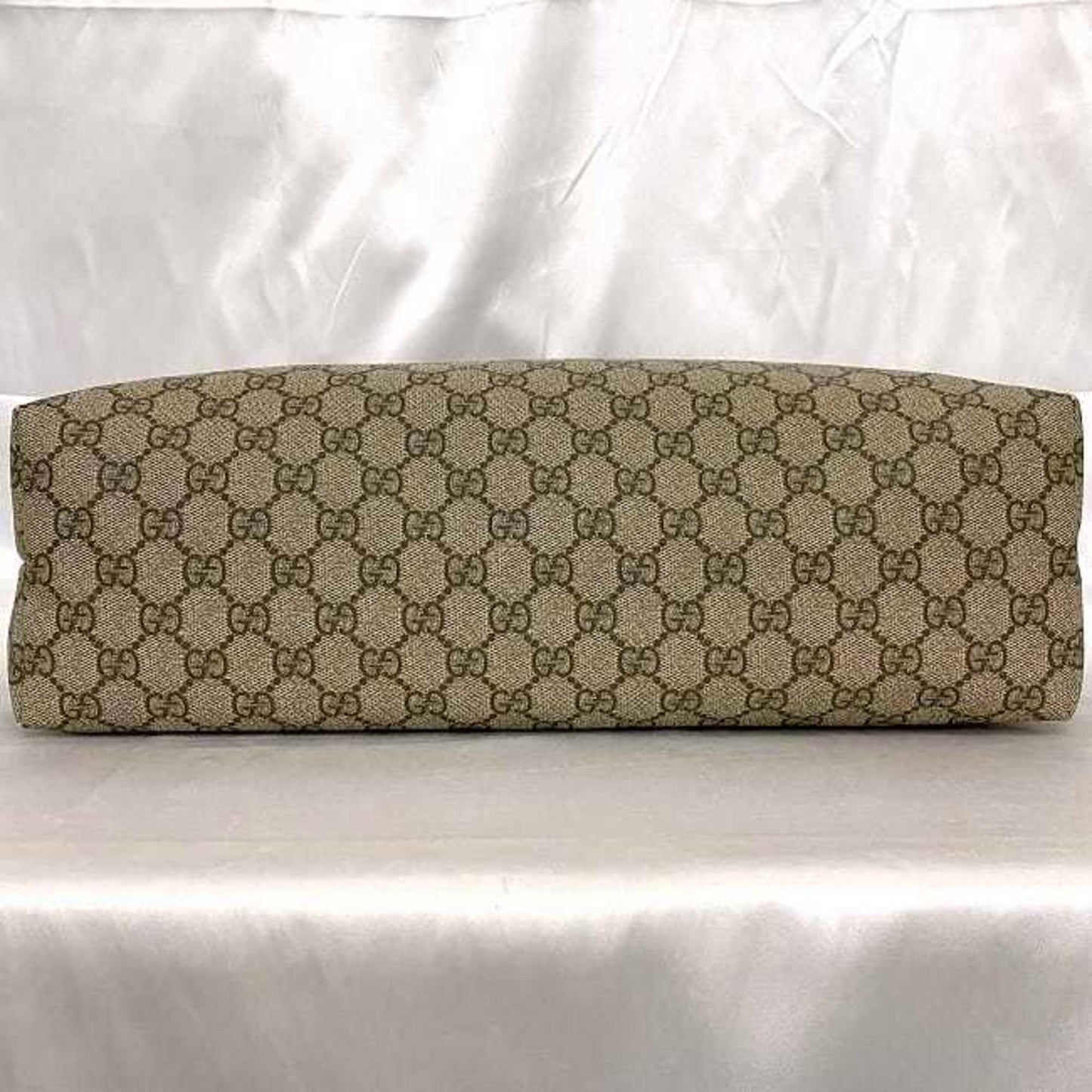 Gucci GG Supreme Beige Canvas Tote Bag