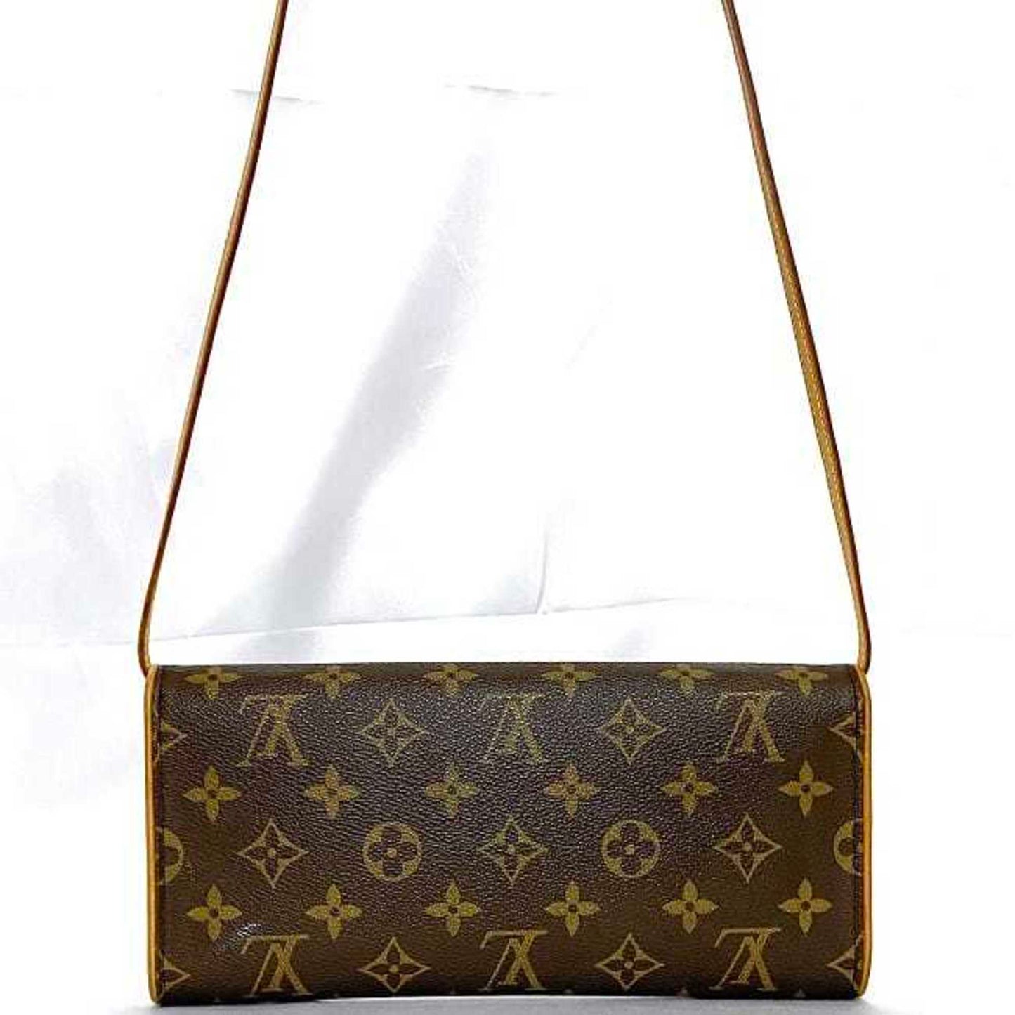 Louis Vuitton Florentine Brown Canvas Shoulder Bag