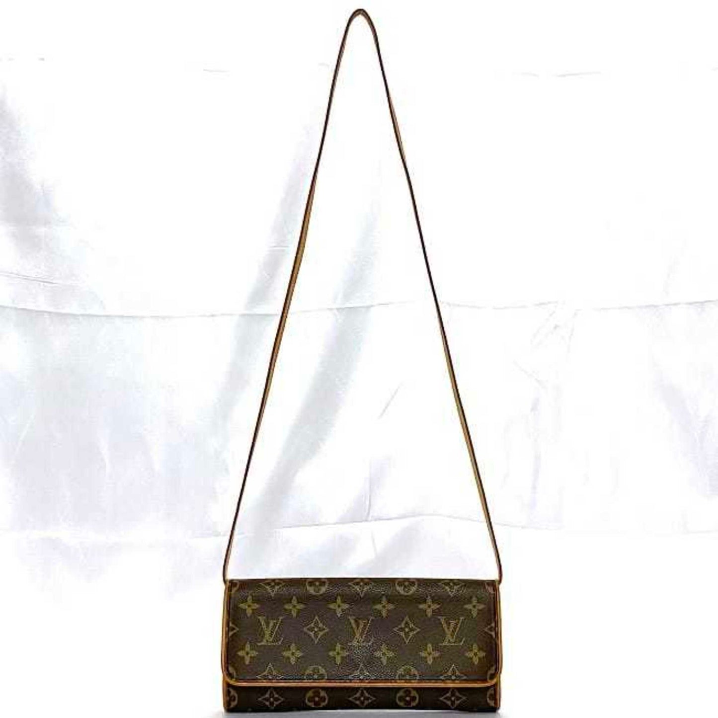 Louis Vuitton Florentine Brown Canvas Shoulder Bag