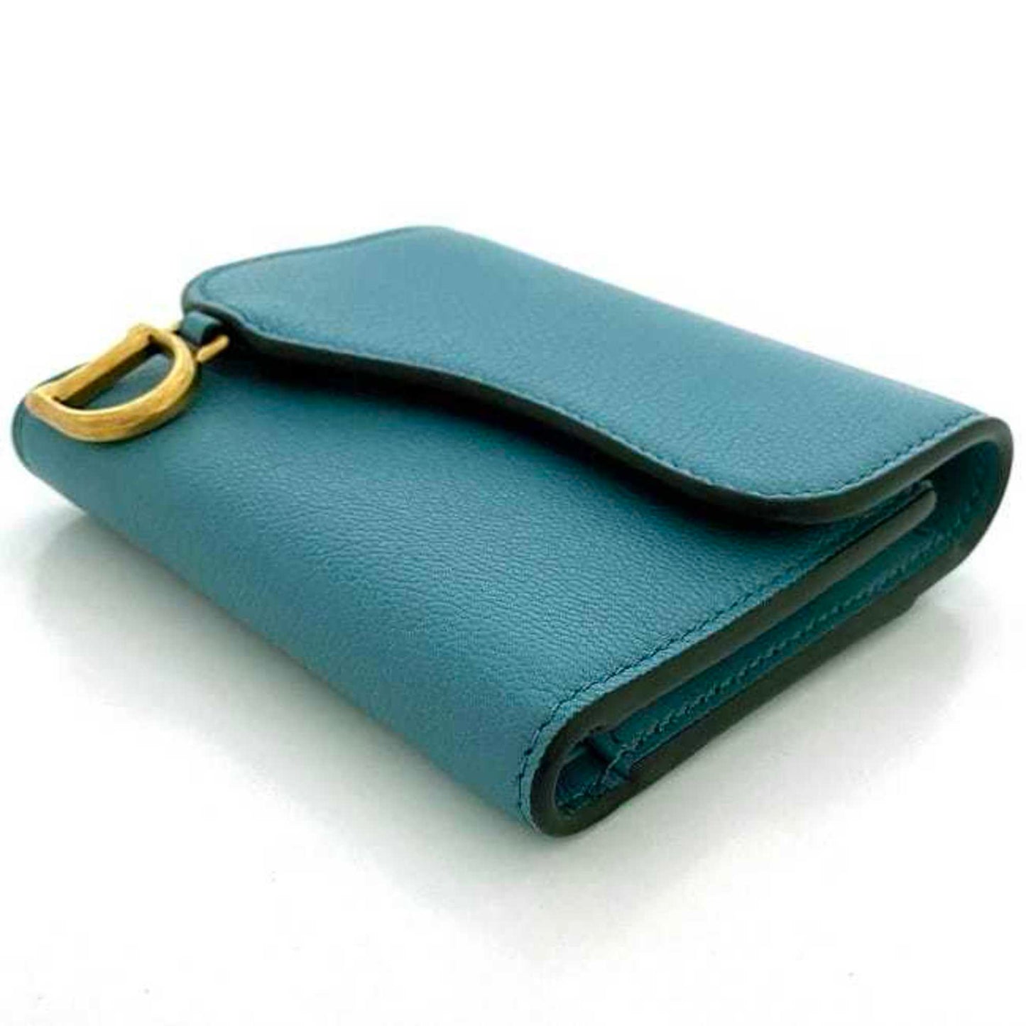 Dior Blue Leather Wallet Accessories