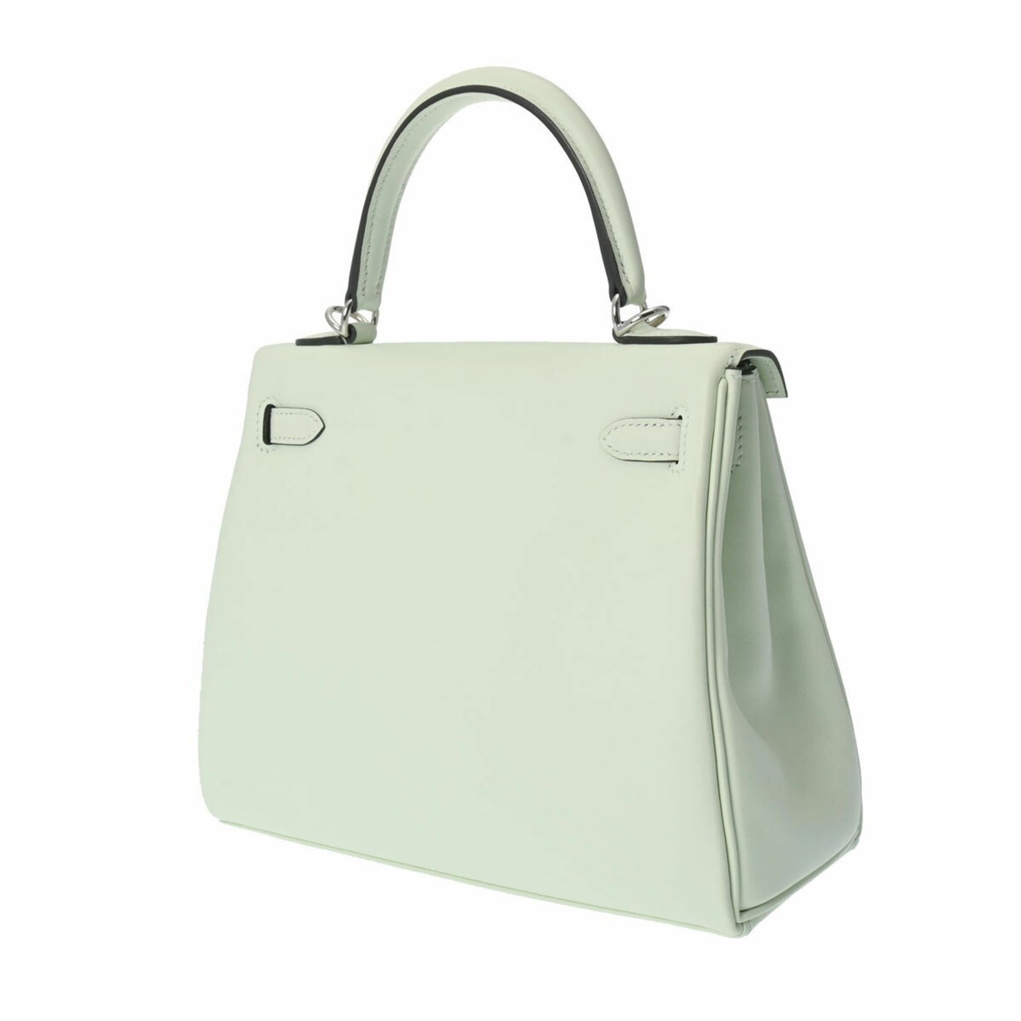 Hermès Kelly Green Leather Hand Bag