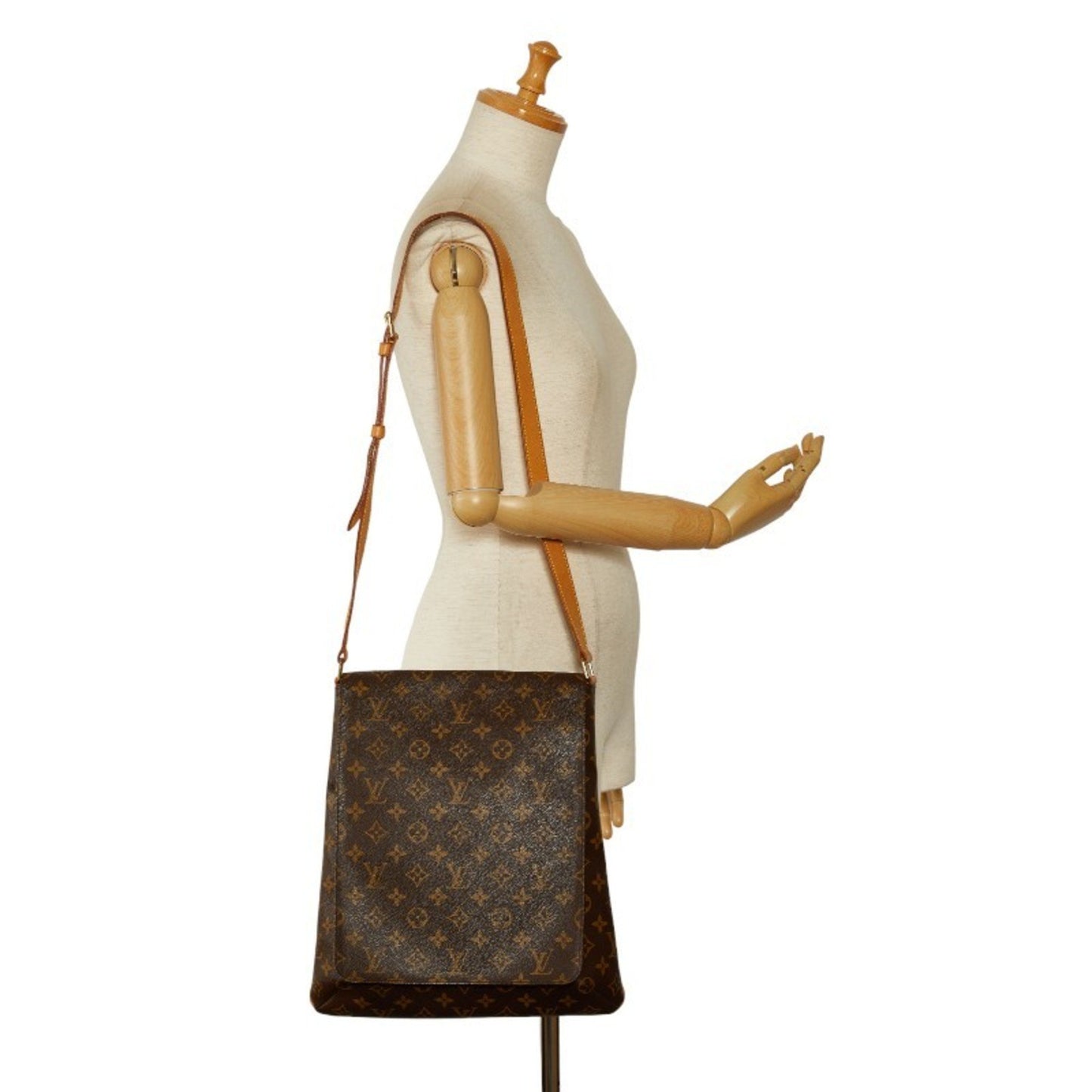 Louis Vuitton Musette Salsa Brown Canvas Shoulder Bag