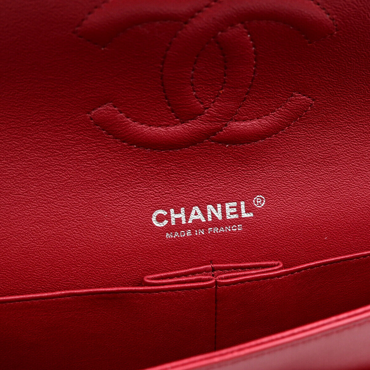 Chanel Timeless Red Patent Leather Shoulder Bag