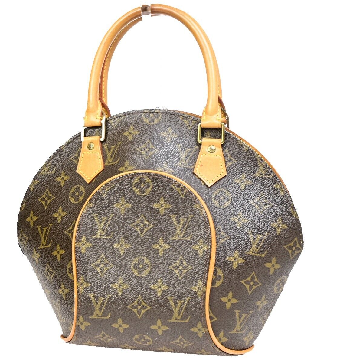 Louis Vuitton Ellipse Brown Canvas Hand Bag