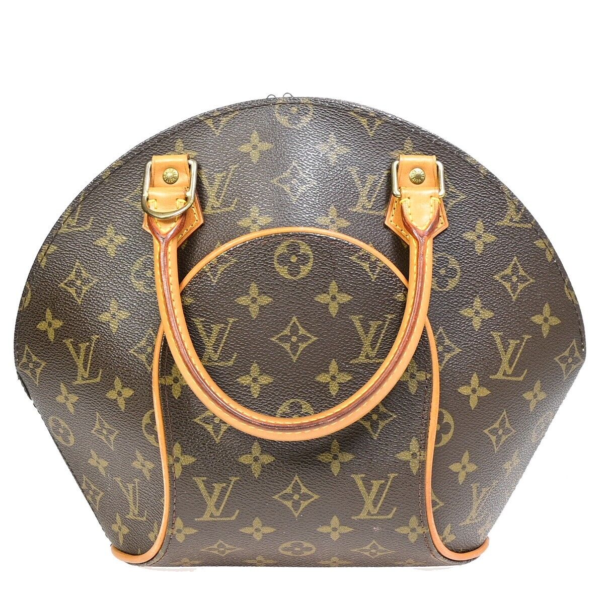 Louis Vuitton Ellipse Brown Canvas Hand Bag