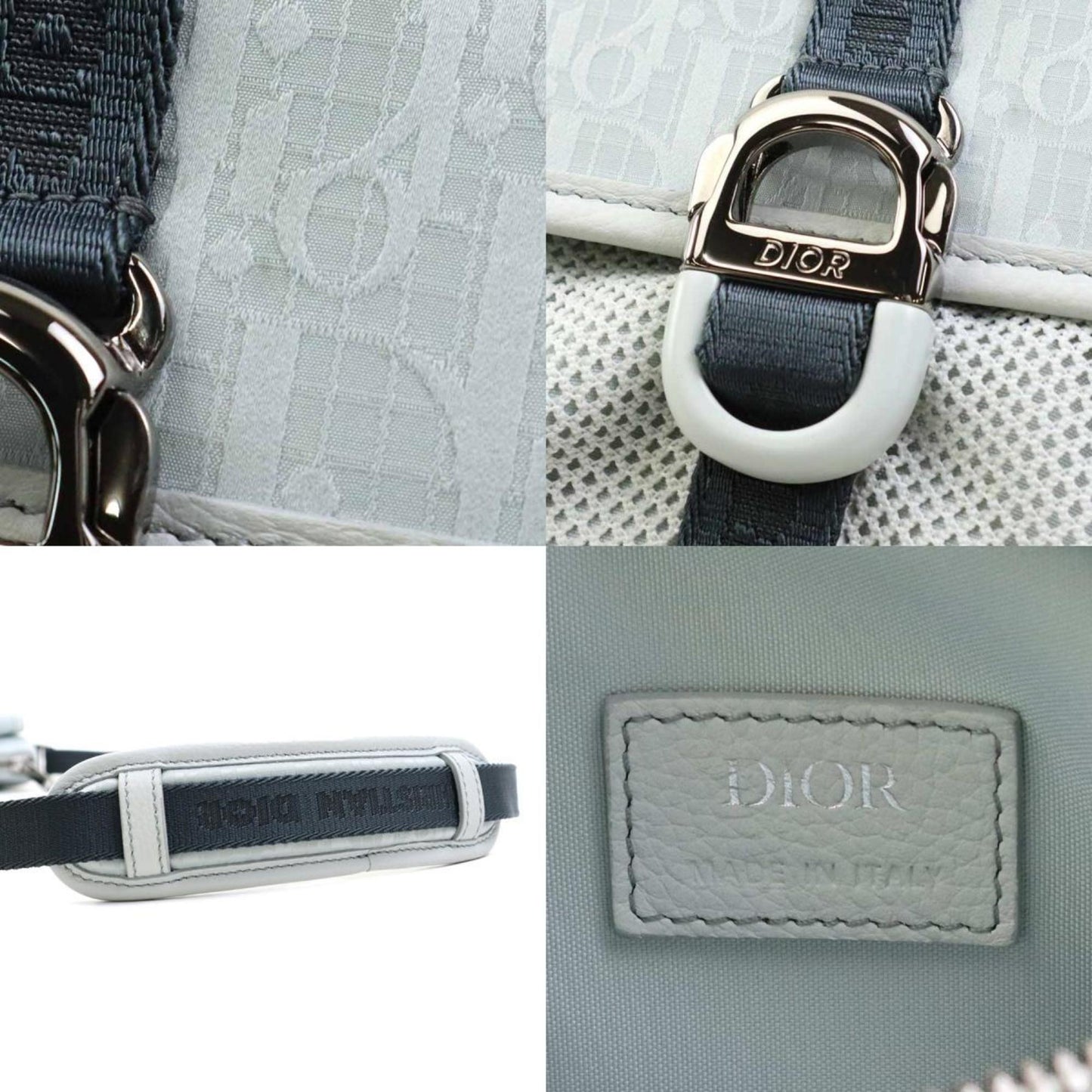 Dior -- Grey Synthetic Shoulder Bag