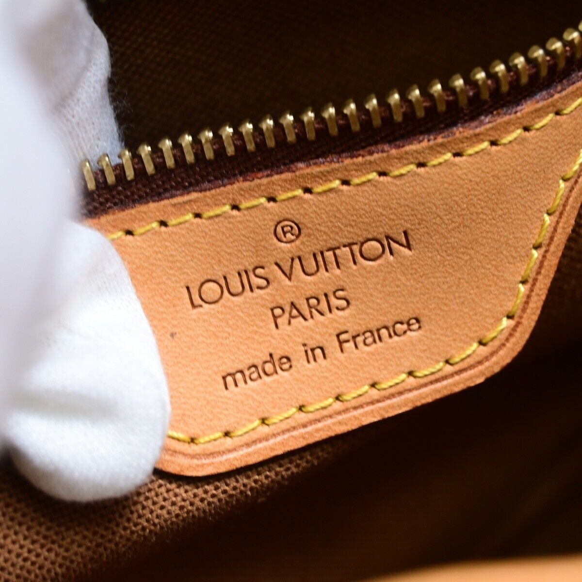 Louis Vuitton Vavin Brown Canvas Hand Bag