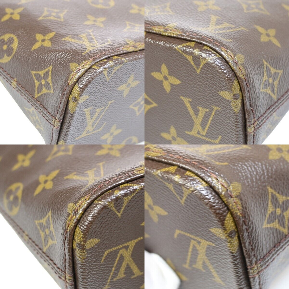 Louis Vuitton Vavin Brown Canvas Hand Bag