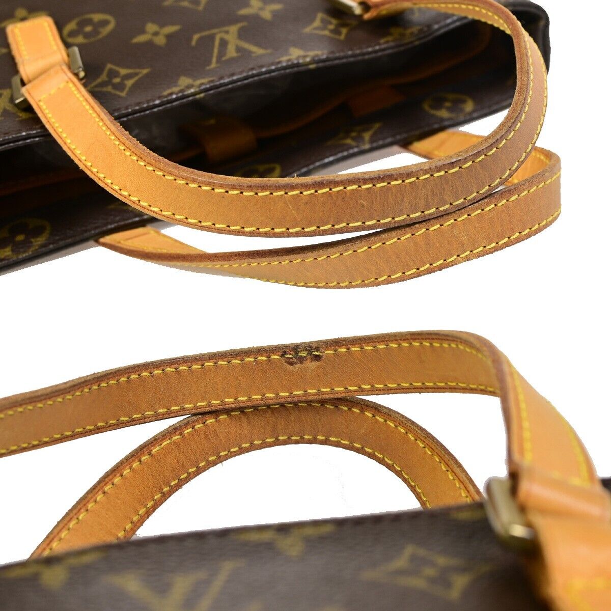 Louis Vuitton Vavin Brown Canvas Hand Bag