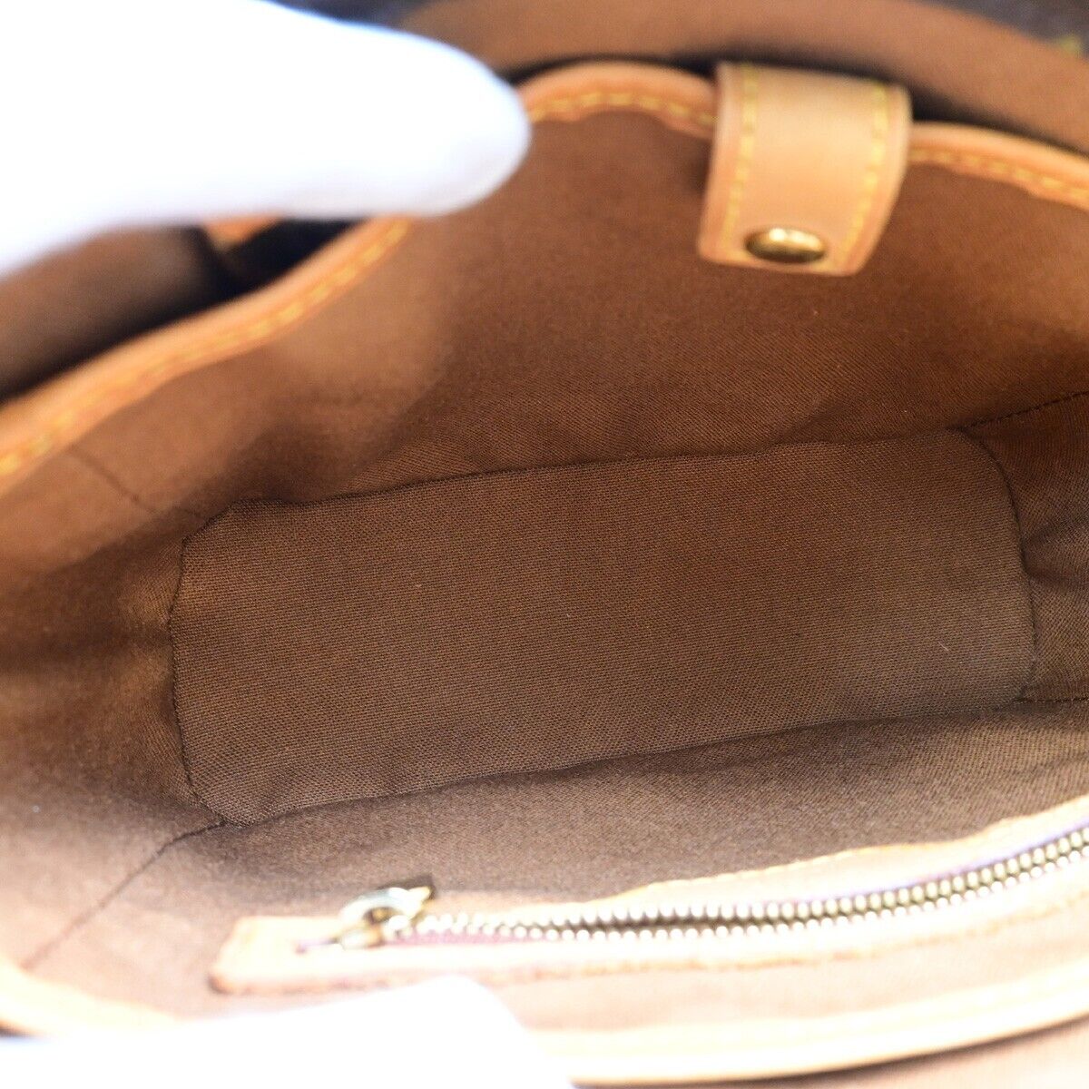 Louis Vuitton Vavin Brown Canvas Hand Bag