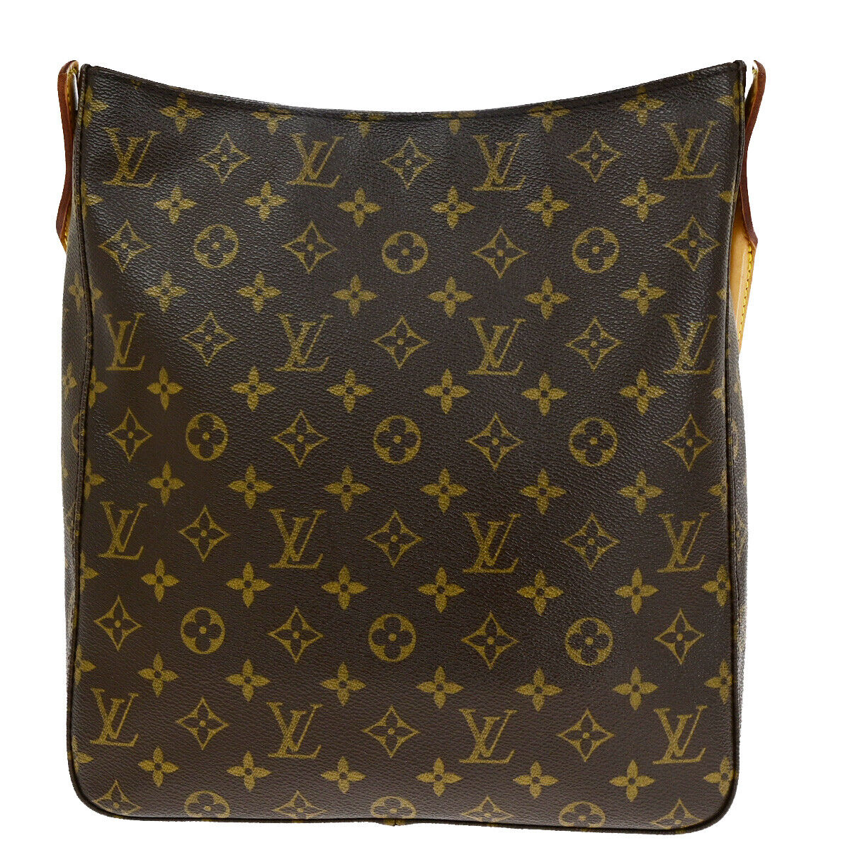 Louis Vuitton Looping GM Brown Canvas Shoulder Bag