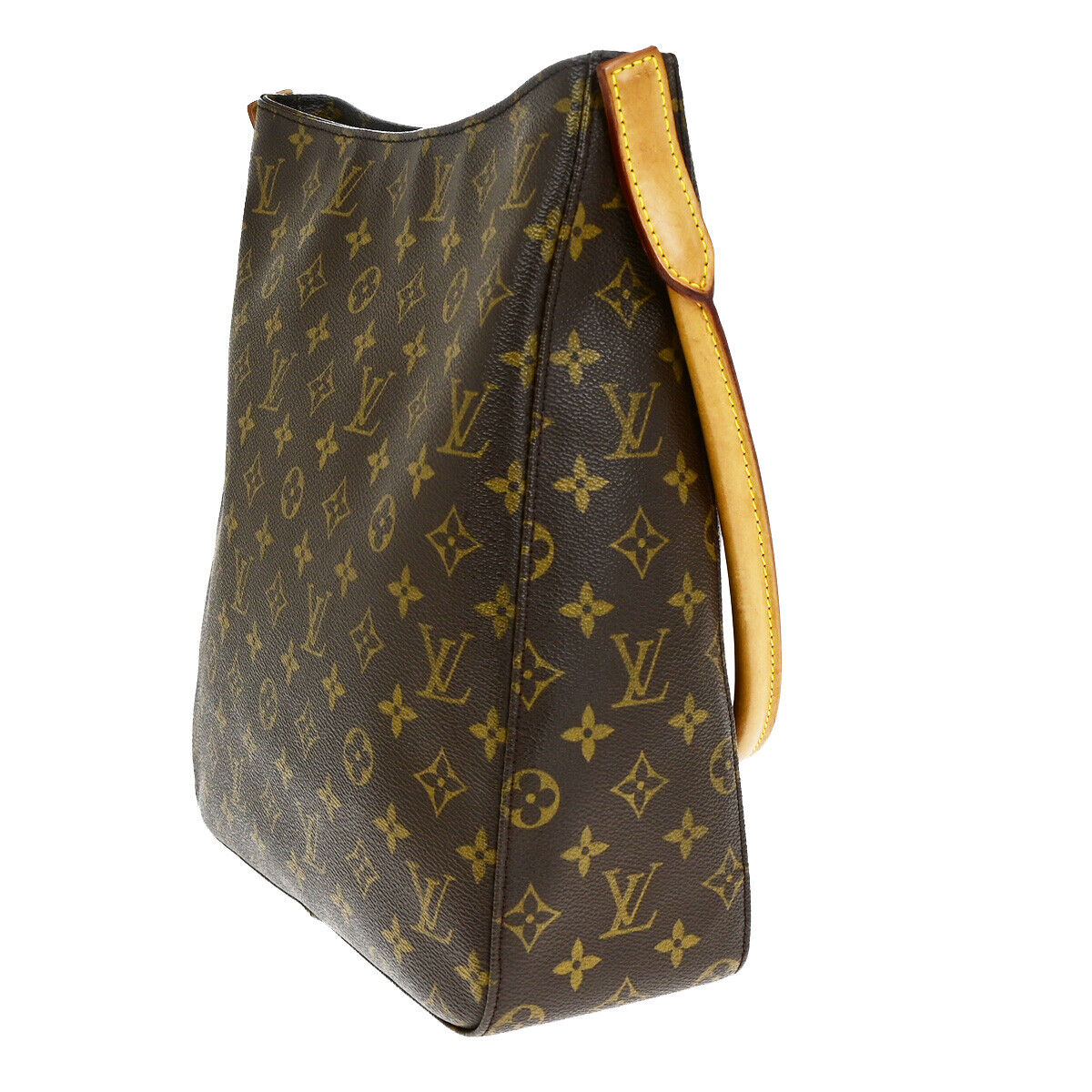 Louis Vuitton Looping GM Brown Canvas Shoulder Bag