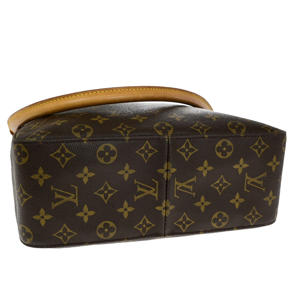 Louis Vuitton Looping GM Brown Canvas Shoulder Bag