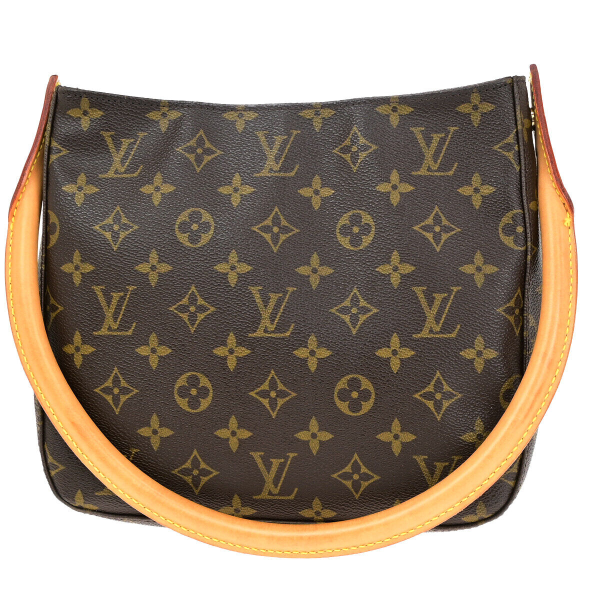 Louis Vuitton Looping MM Brown Canvas Shoulder Bag