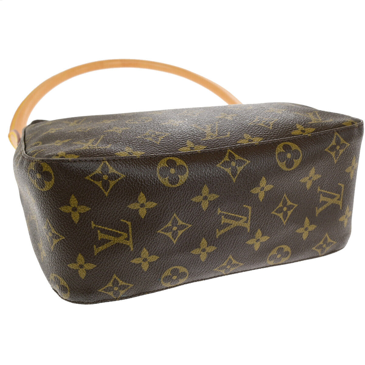 Louis Vuitton Looping MM Brown Canvas Shoulder Bag