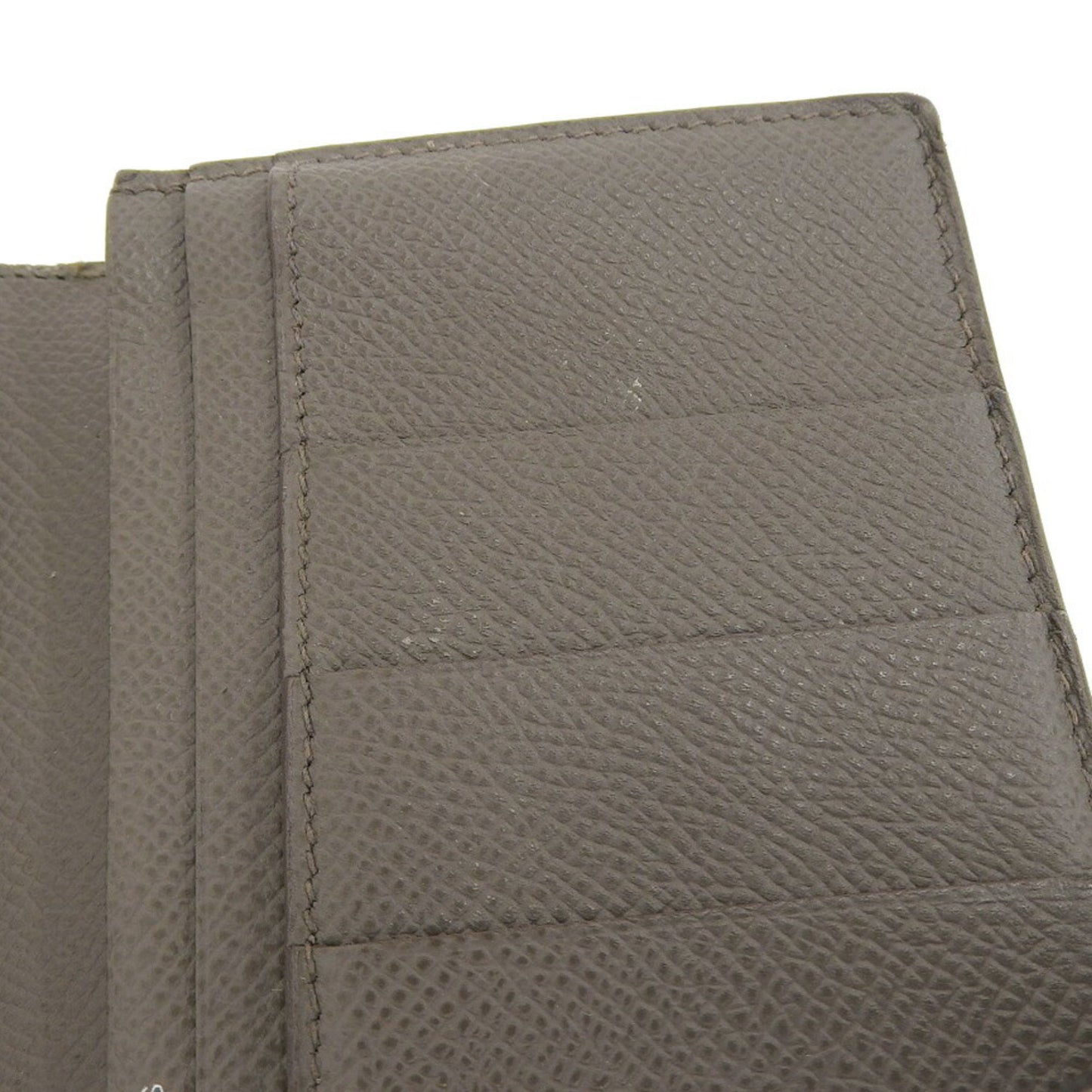 Hermès Béarn Grey Leather Wallet Accessories