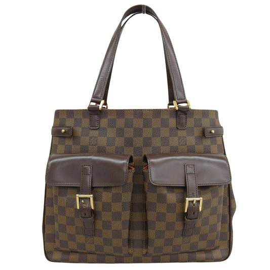 Louis Vuitton Uzes Brown Canvas Tote Bag