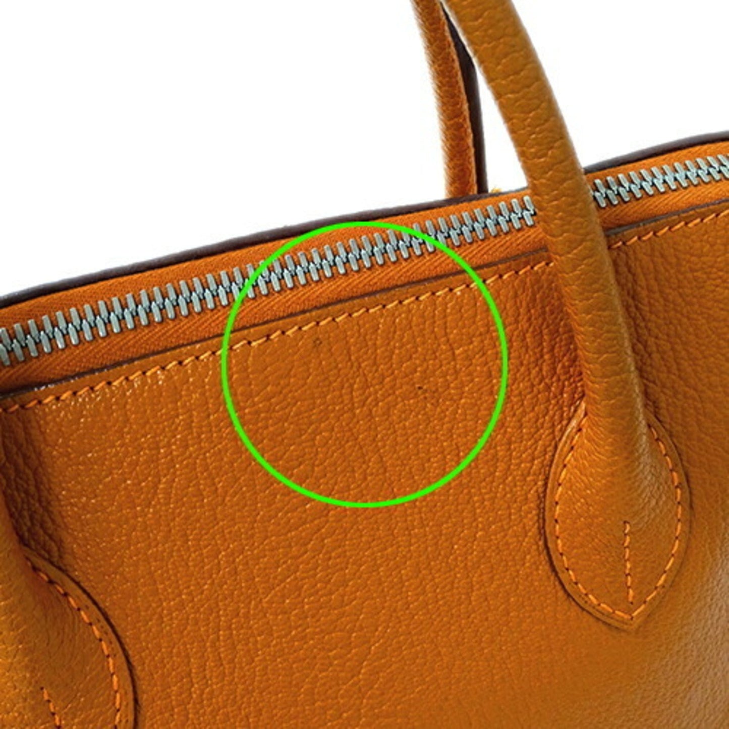 Hermès Bolide Camel Leather Hand Bag