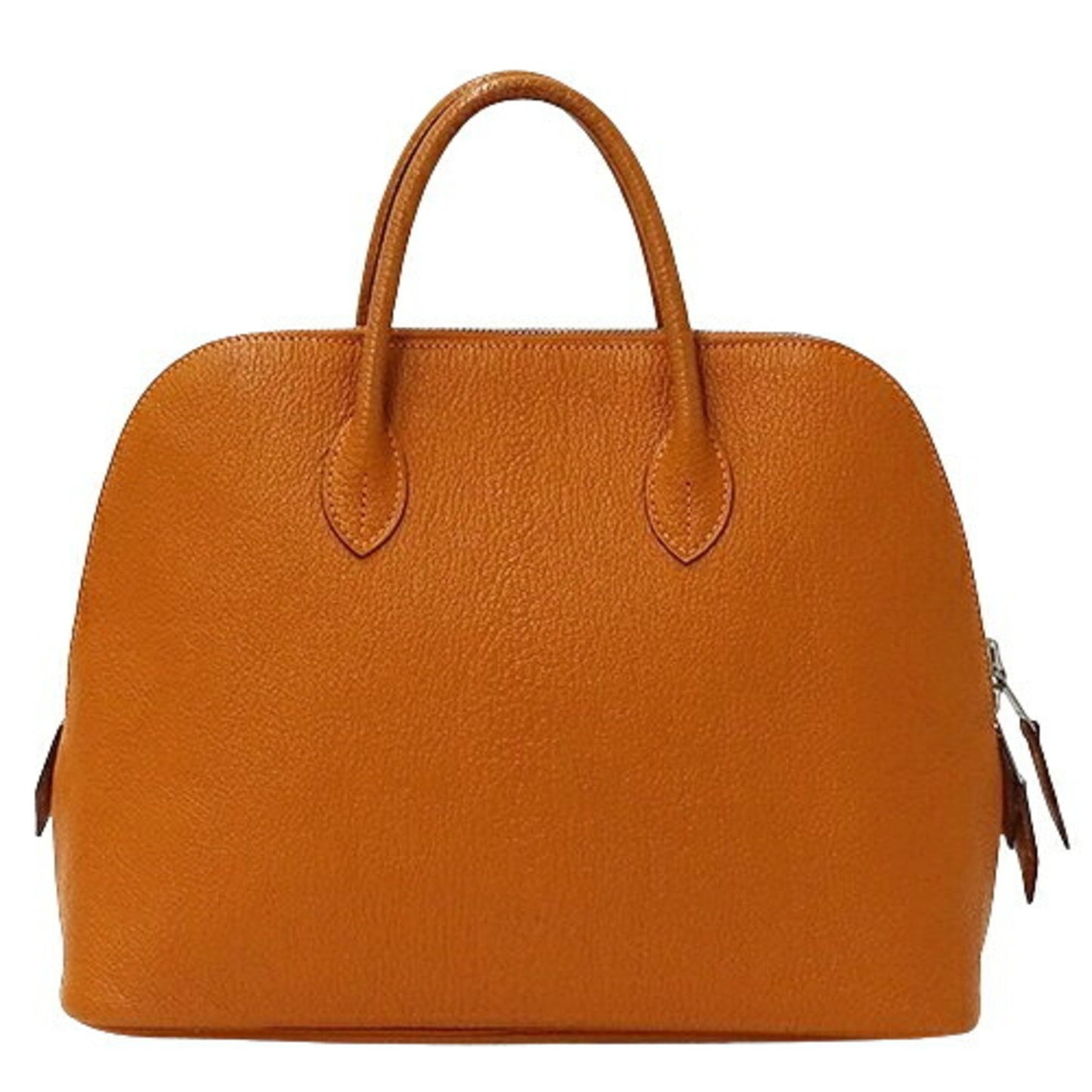 Hermès Bolide Camel Leather Hand Bag