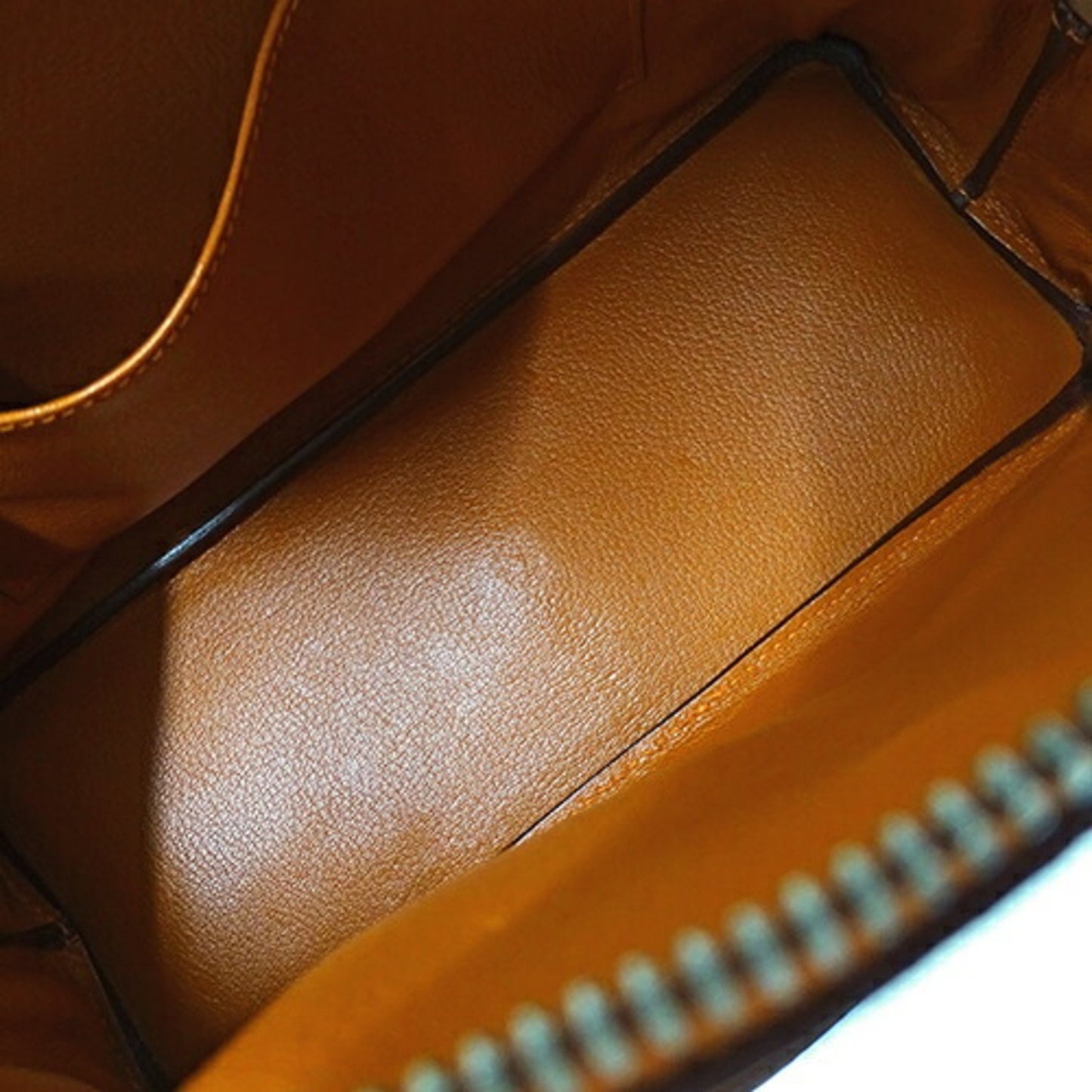 Hermès Bolide Camel Leather Hand Bag