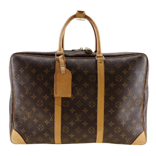 Louis Vuitton Sirius Brown Canvas Travel Bag