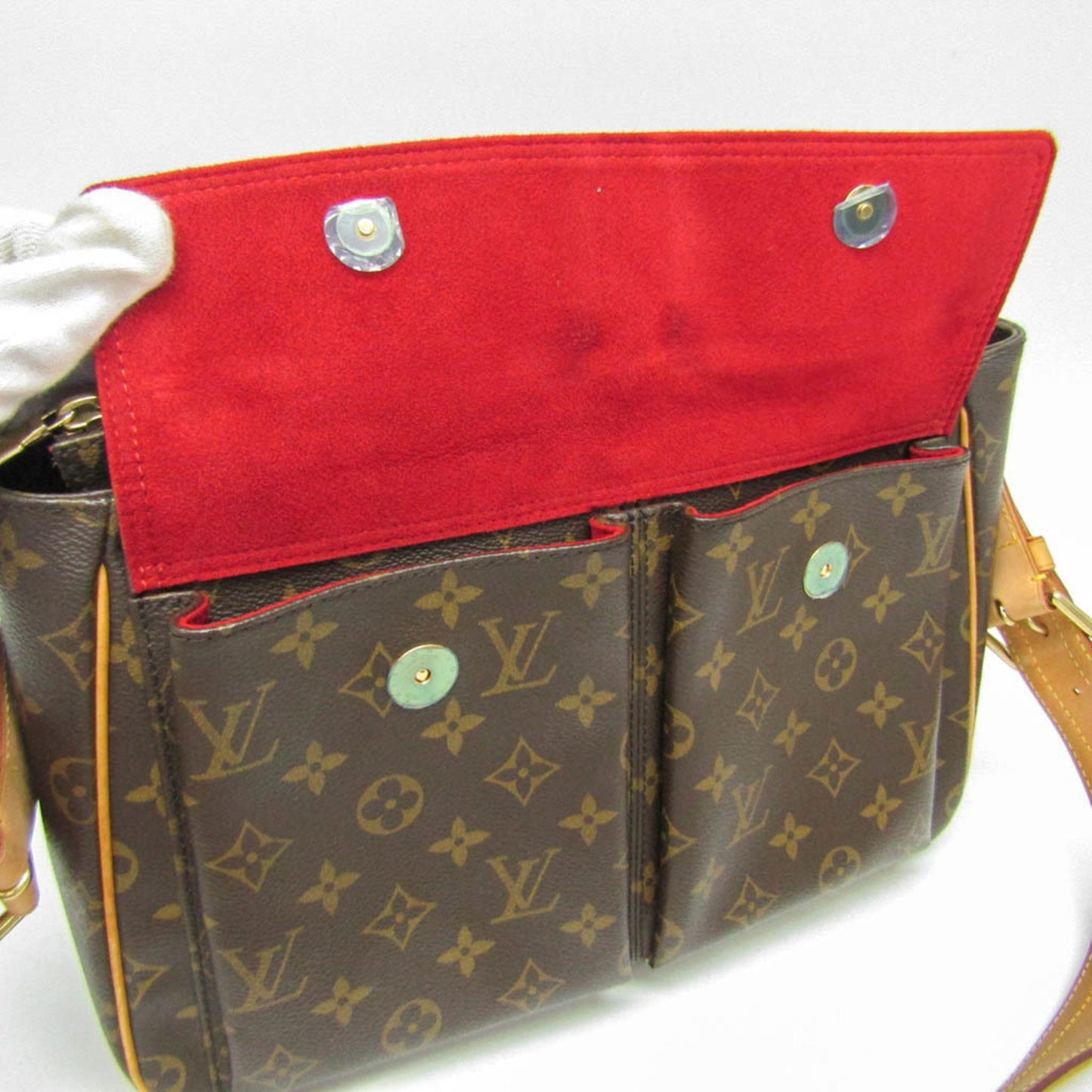 Louis Vuitton Viva Cité Brown Canvas Shoulder Bag