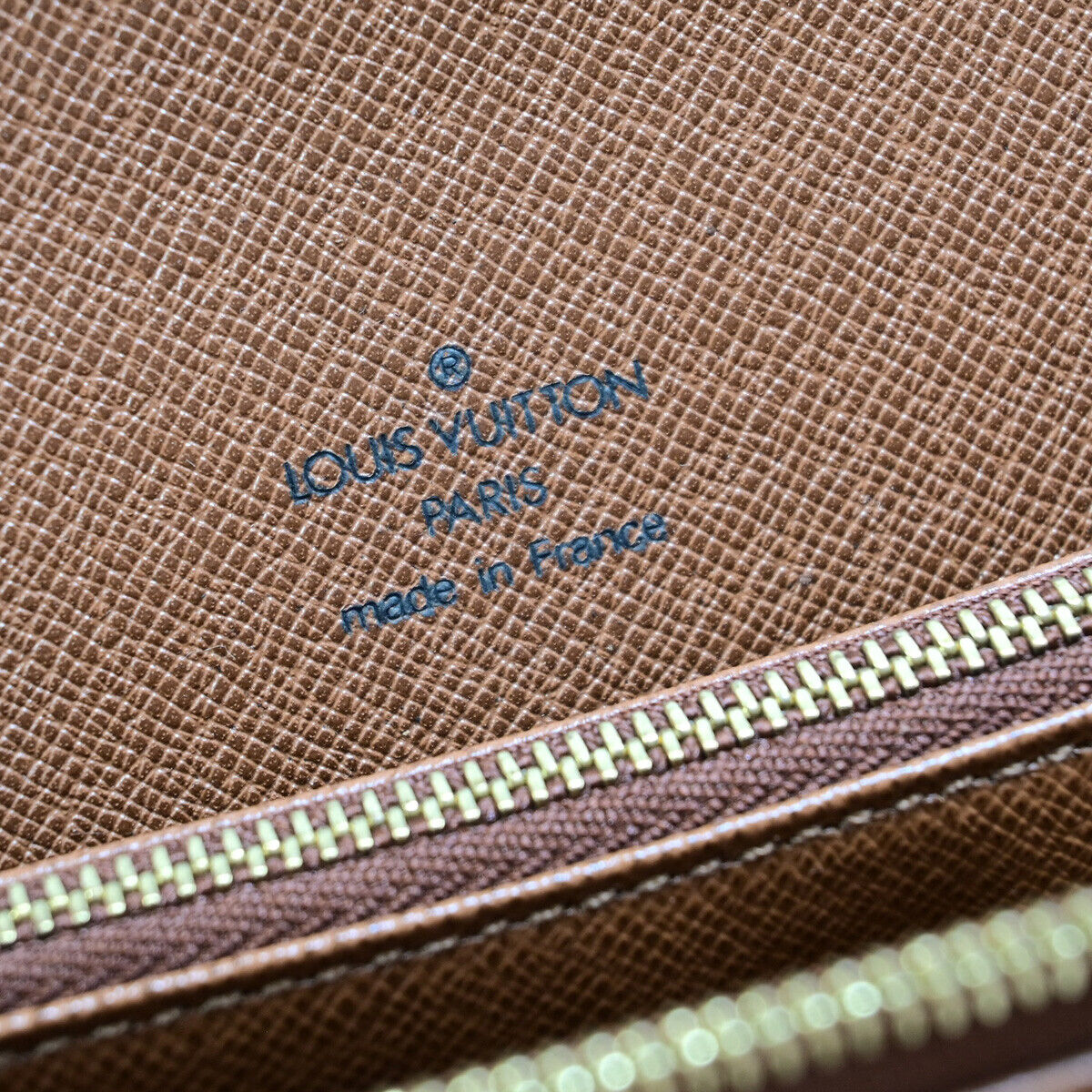 Louis Vuitton Concorde Brown Canvas Hand Bag