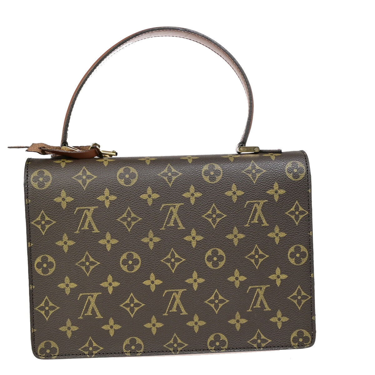 Louis Vuitton Concorde Brown Canvas Hand Bag