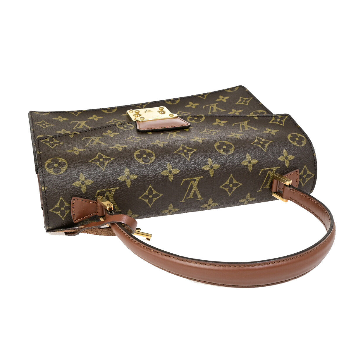 Louis Vuitton Concorde Brown Canvas Hand Bag