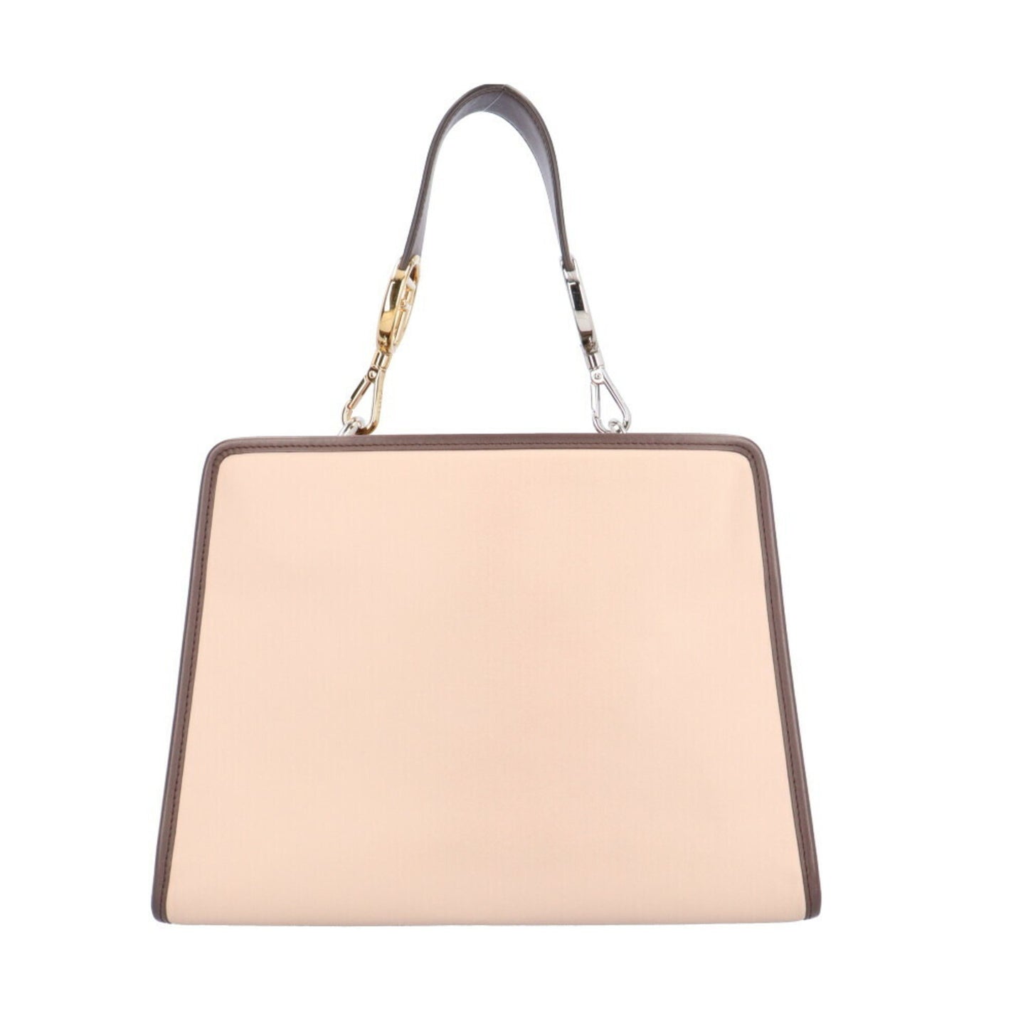 Fendi Runaway Pink Leather Shoulder Bag