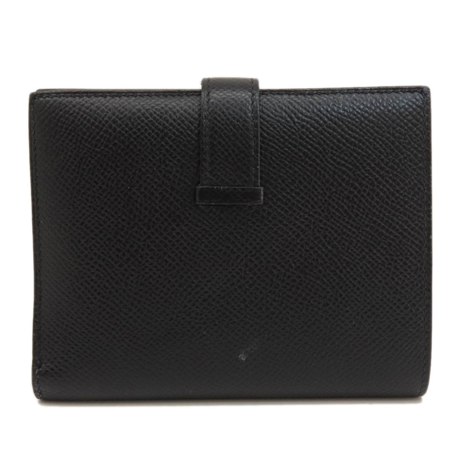 Hermès Béarn Black Leather Wallet Accessories