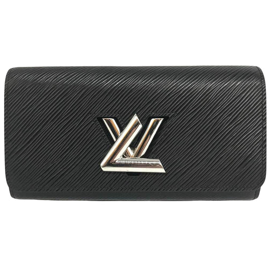 Louis Vuitton Portefeuille twist Black Leather Wallet Accessories