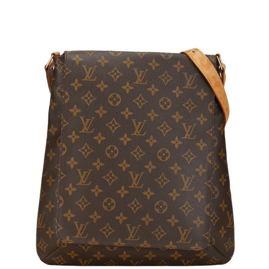 Louis Vuitton Musette Salsa Brown Canvas Shoulder Bag