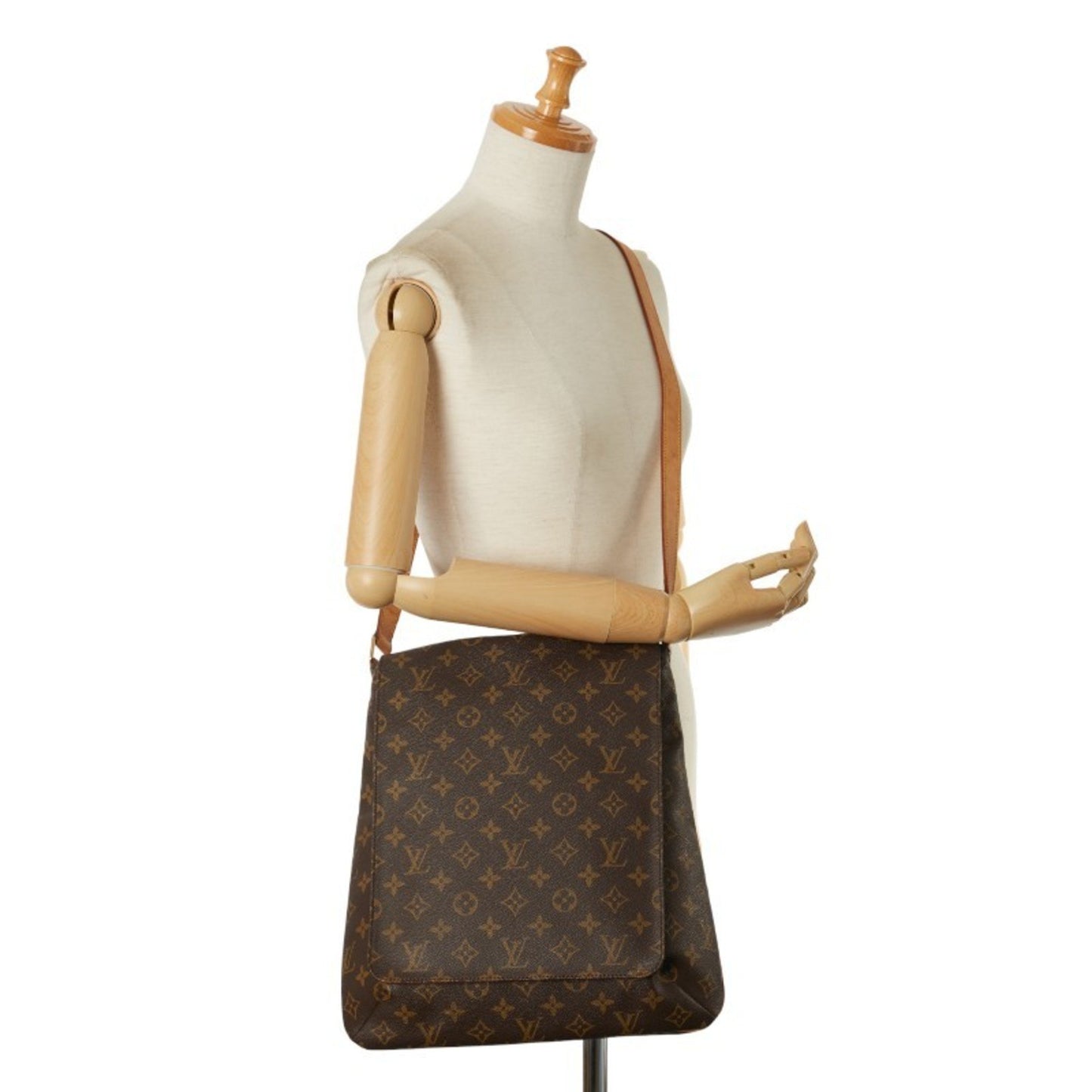 Louis Vuitton Musette Salsa Brown Canvas Shoulder Bag