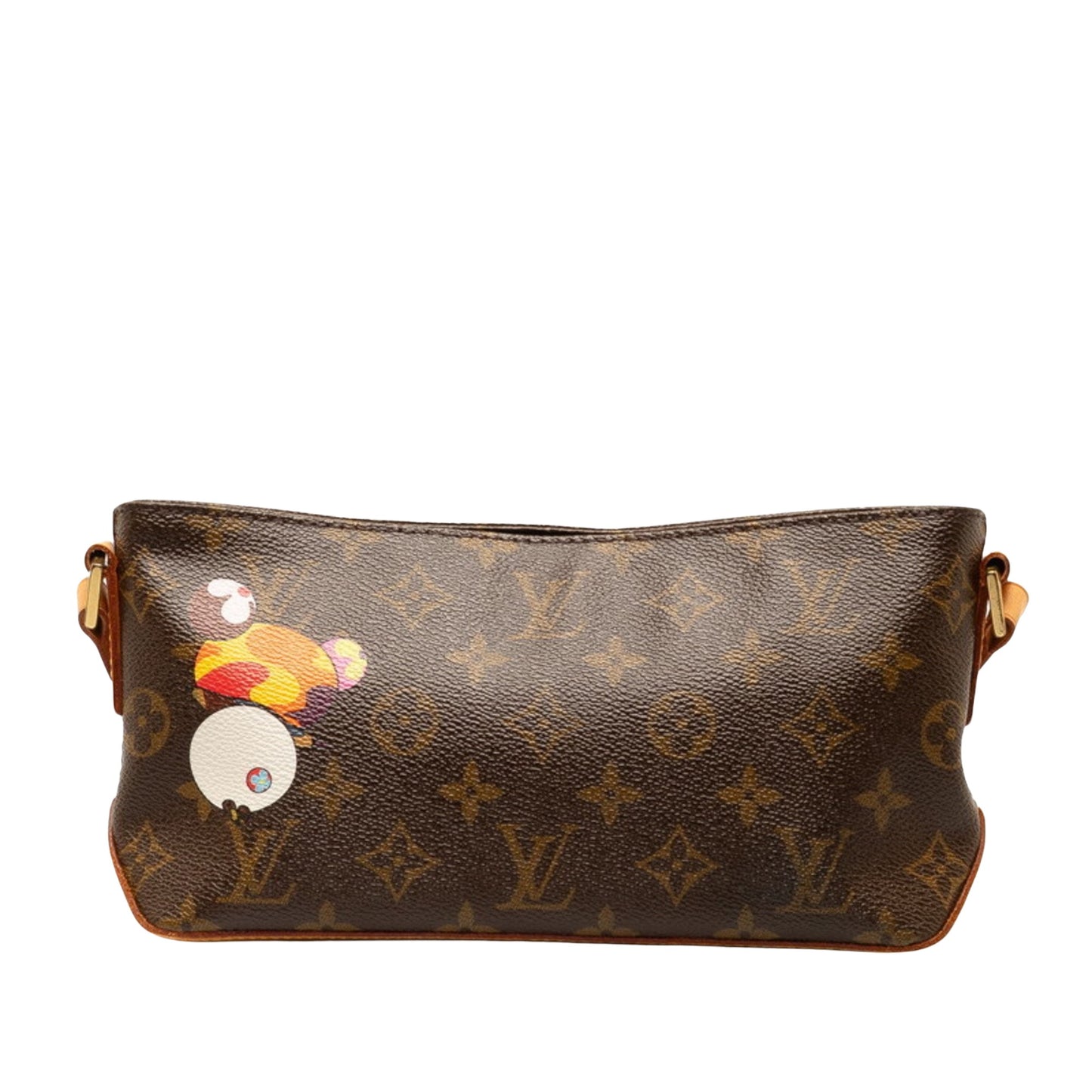 Louis Vuitton Trotteur Brown Canvas Shoulder Bag