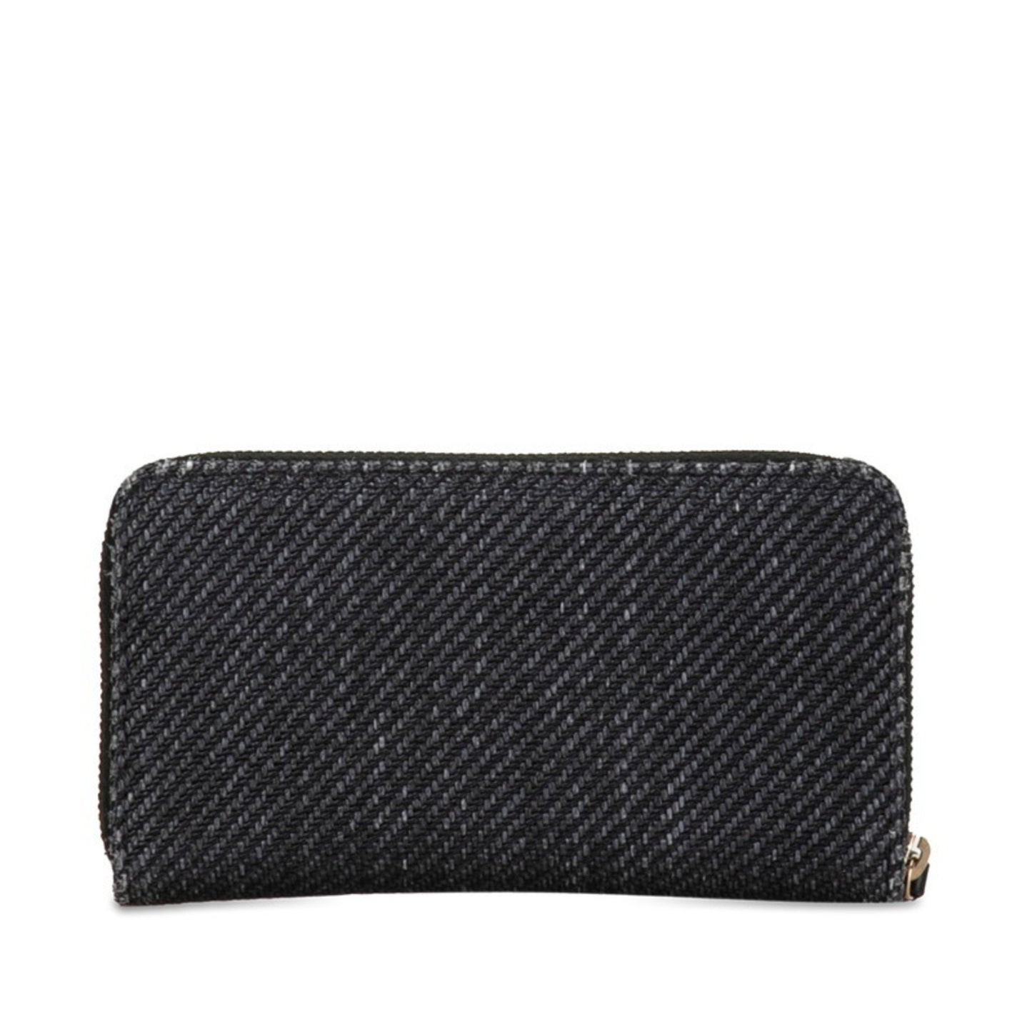 Chanel Deauville Grey Canvas Wallet Accessories