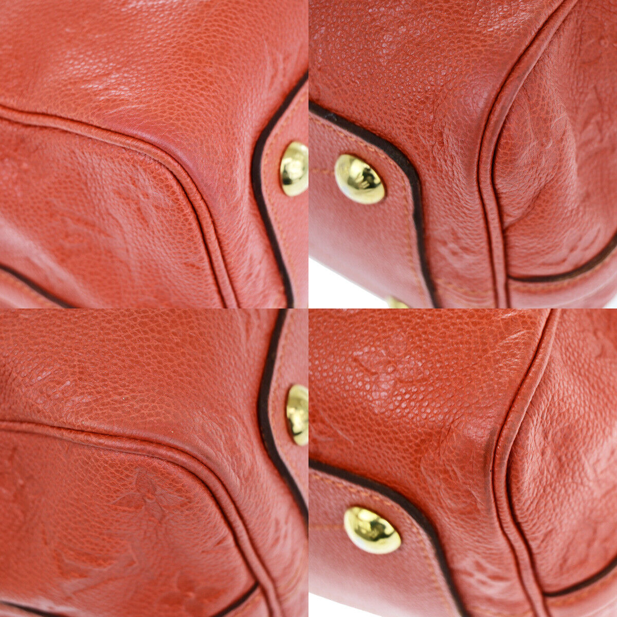 Louis Vuitton Speedy bandoulière 25 Red Leather Hand Bag