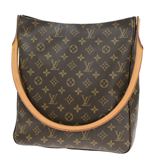 Louis Vuitton Looping GM Brown Canvas Shoulder Bag