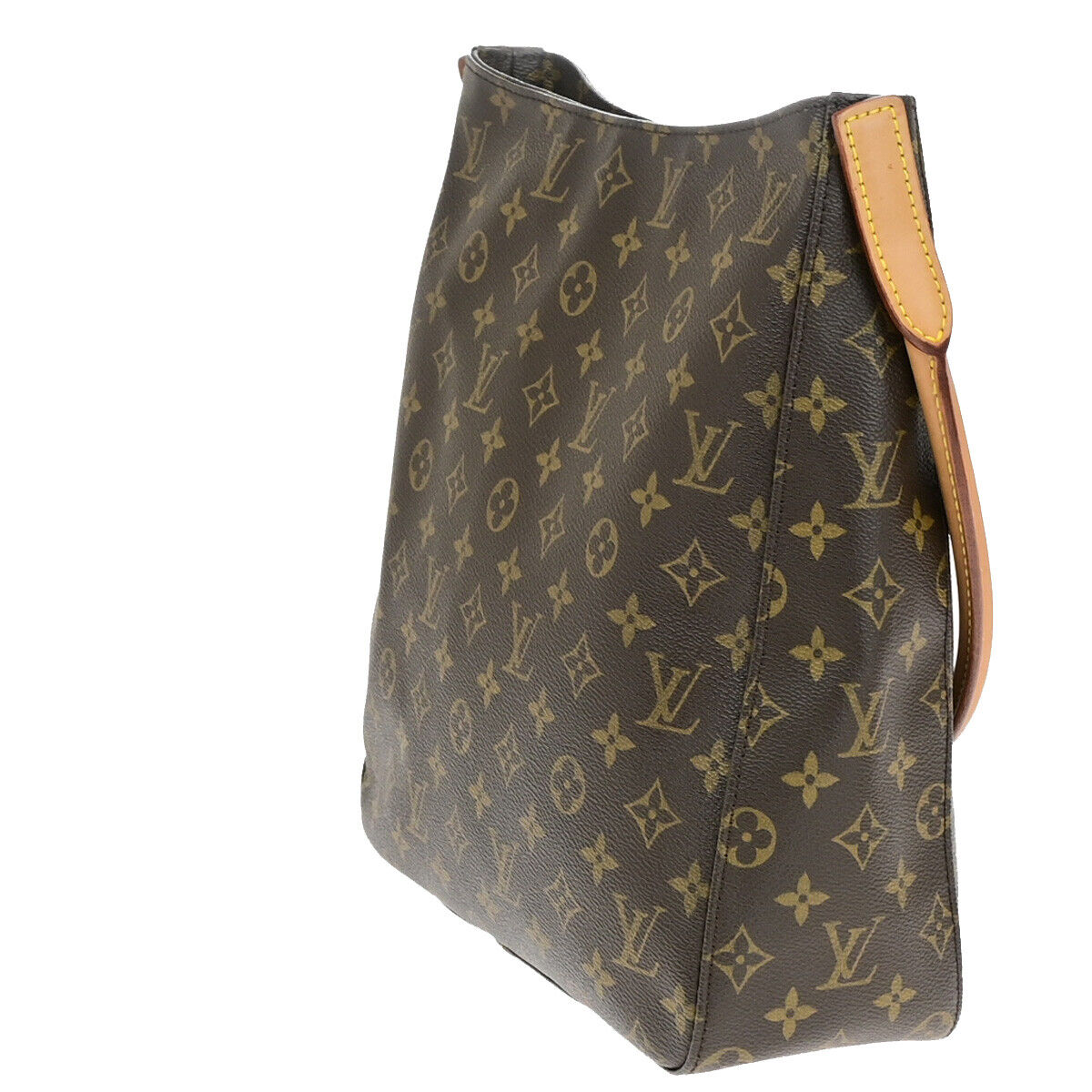 Louis Vuitton Looping GM Brown Canvas Shoulder Bag