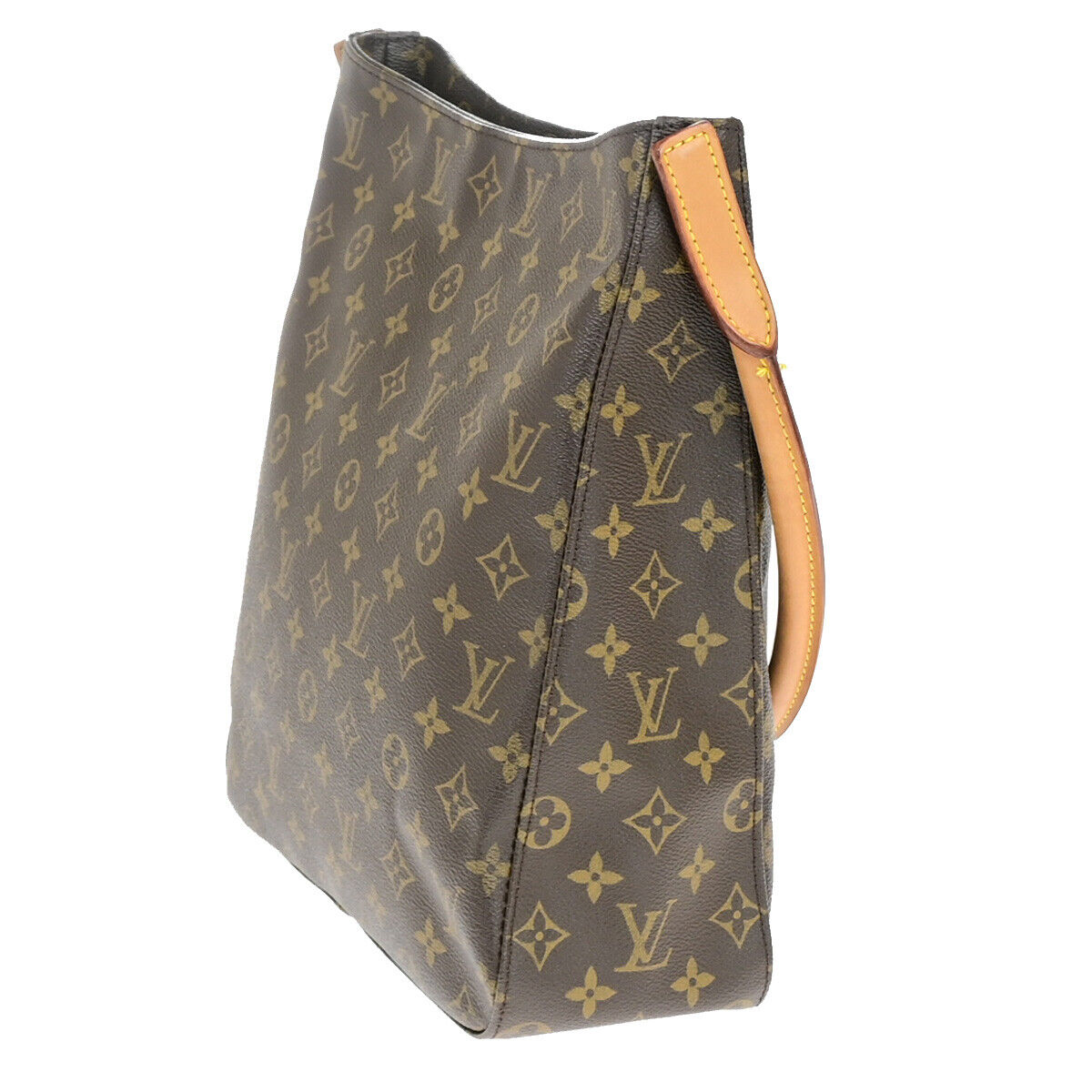 Louis Vuitton Looping GM Brown Canvas Shoulder Bag